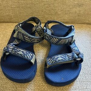 Kids Blue Teva Sandals